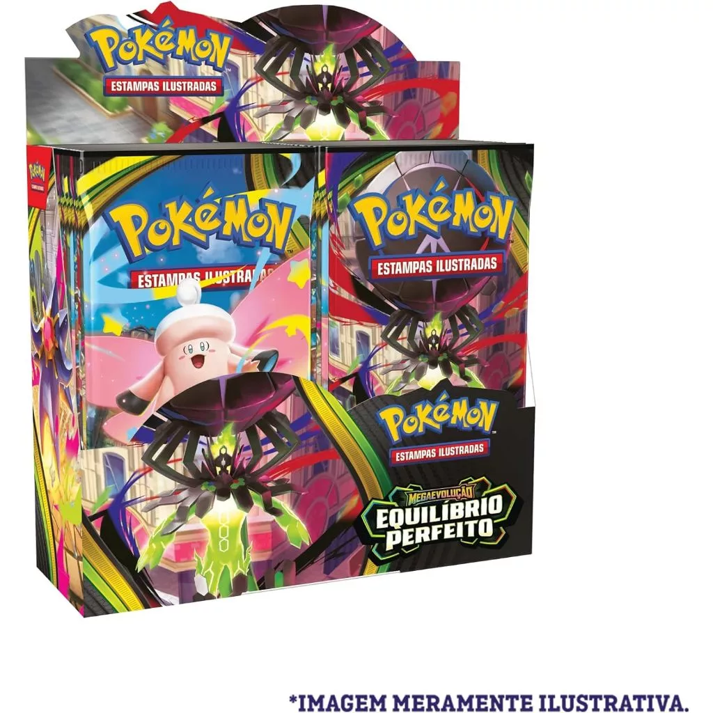 Box de cartas Pokémon TCG