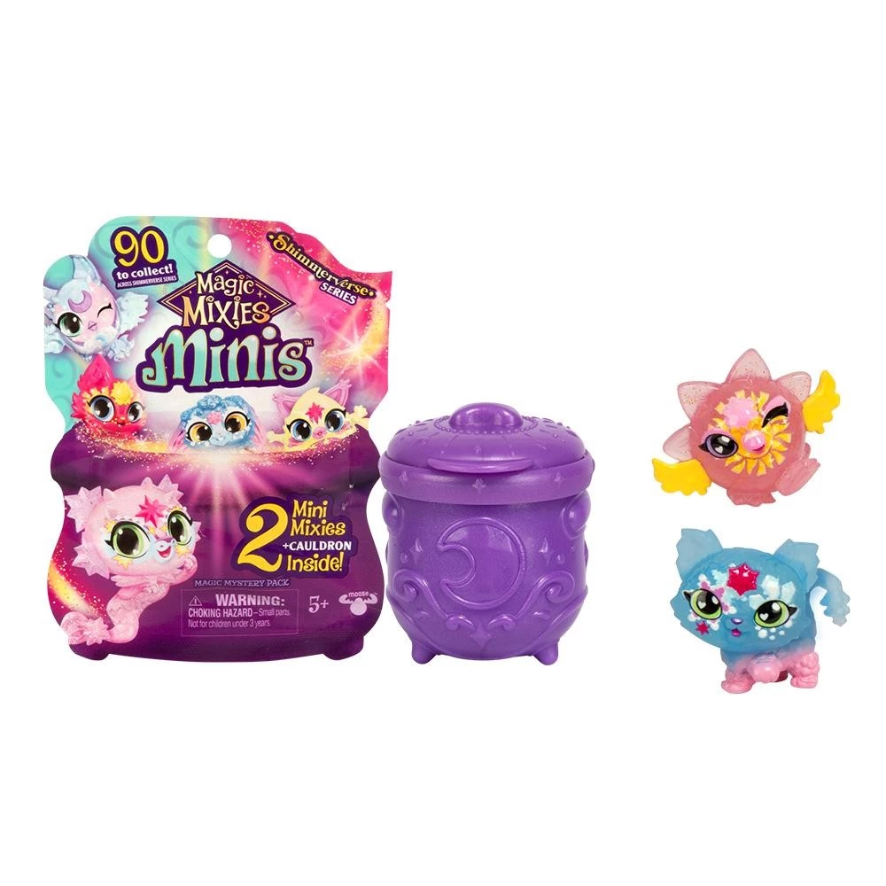 Magic Mixies Minis com duas mini figuras colecionáveis