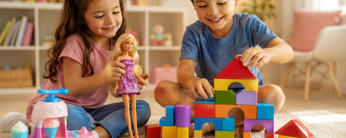 Seleção de brinquedos para o Dia das Crianças até R$ 100