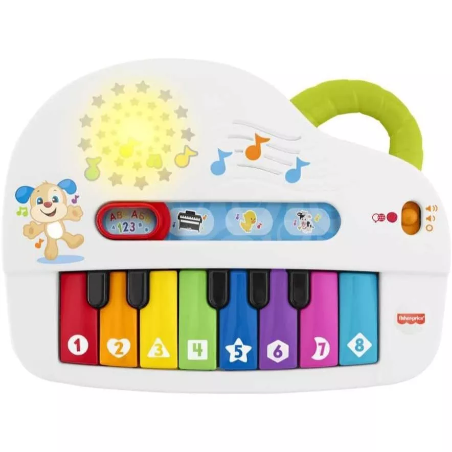 Fisher-Price Piano Cachorrinho Aprender e Brincar