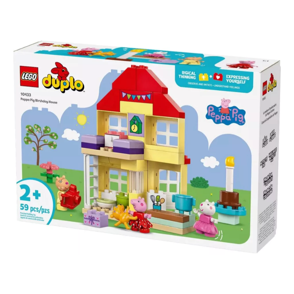 Lego Duplo Peppa no aniversário