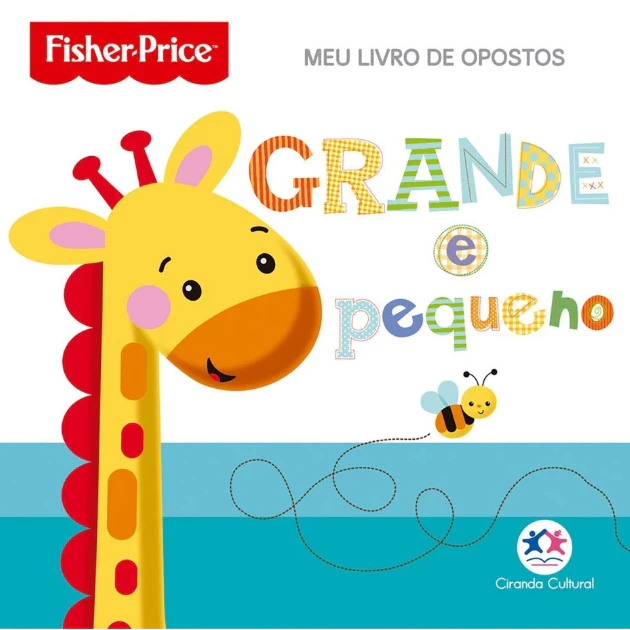 Livro de banho Fisher-Price Meu Livro de Opostos